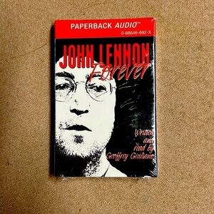 Vintage - John Lennon forever - NEW- Paperback Audio Cassette Tape